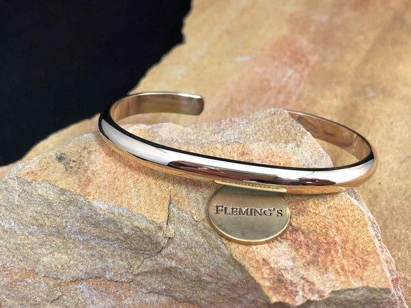 JB4 - Plain Gold Cuff Bracelet