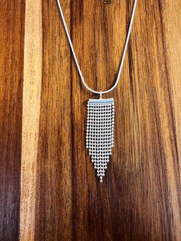 Waterfall Pendant Necklace