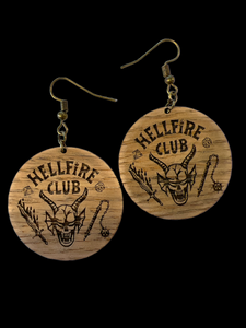 Oak Hellfire Club Earrings