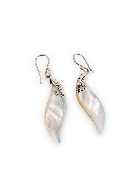 Opal Wing Earrings